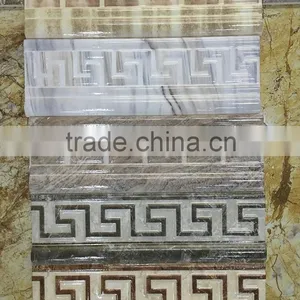 80X250 Marble Design Ceramic Bathroom Decorative Wall Tile Border thumbnail-4