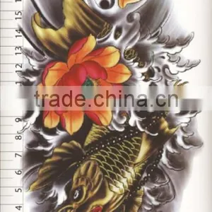 OEM Custom Temporary Tattoo Sticker For Man With Individual Polybag thumbnail-1