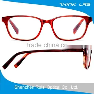 Latest Designer Fashion Optical Frame Red Cheap Eyewear thumbnail-2