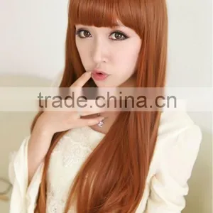 Wholesale Stock Natural Synthetic Lace Front Wig Color 331# thumbnail-2