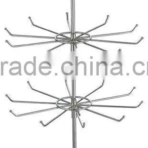 Chrome Metal Display Stand Rack Holder thumbnail-1