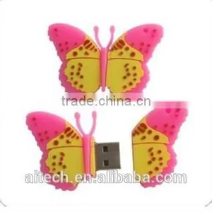 Butterfly Shape Usb,butterfly Usb Memory Stick,butterfly Usb Flash Memory thumbnail-1