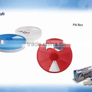 Round Shap Plastic Pill Box, Cheap Pill Box,one Week Pill Box thumbnail-1