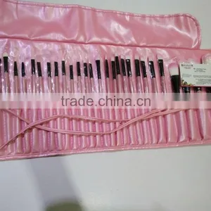 Girl's Pink 32 Pcs Make Up Tools Pincel Maquiagem Professional Superior Soft Cosmetic Makeup Brush Set + Pouch Bag Case thumbnail-2