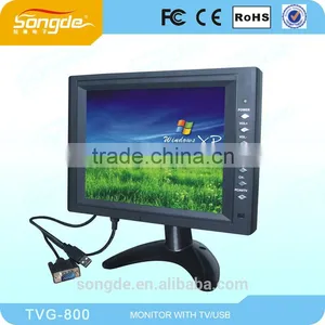 8 INCH TFT-LCD MONITOR VGA BNC AV INPUT 1024X768 RESOLUTION thumbnail-3