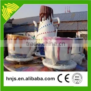 Amusement Rotating Coffee Cup Ride Price for Park thumbnail-2