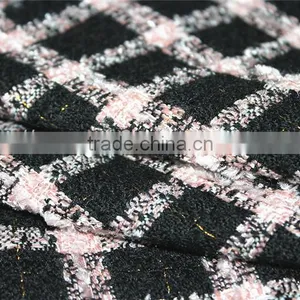 2016 Nice 100% Wool Tweed Fabric, Tweed Weave Woolen Fabric for Overcoat thumbnail-6