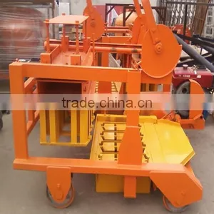 China Product QM4-45 Diesel Movable Cement Solid Brick Laying Equipment Price List for Sale in Tanzania Block Machine thumbnail-6