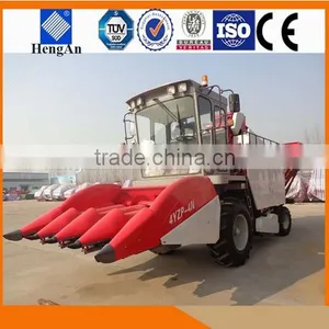 Heng An 3 Row/ 4 Row Self-propelled Corn Maize Combine Harvester thumbnail-1