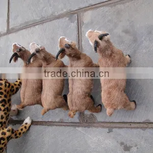 Plastic Sculpture Homemade Soft Toy Plush Goat Decorations thumbnail-2
