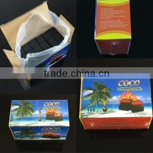 Type2.5*2.5*2.5cm Coconut Hookah Charcoal Malaysia thumbnail-3