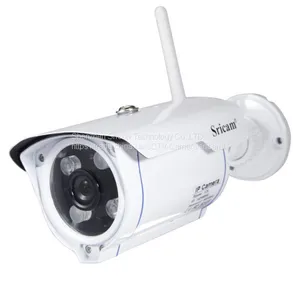 Sricam SP007 1.0 Megapixel H.264 Watedrproof 128G SD Card Record and Playback Bullet IP Camera With Onvif Protocal thumbnail-2