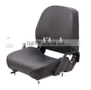 Universal High Quality and Durable Back-forth Adjustable PVC Forklift Seat YH-06 thumbnail-1