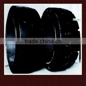 WonRay Brand 10*6*6(1/2) 254*152.4*165.1 Press-on Solid Tyre With High Quality thumbnail-1