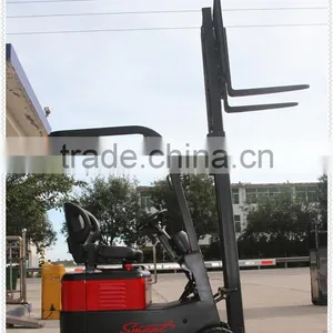World Best Controlller Pallet 750kg 48V 140Ah Mini Electric Price of Forklift thumbnail-5