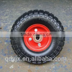 Hot Sale Pneumatic Plastic Steel Centred China Manufacturer Mute Beach Wheel thumbnail-6