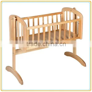 Wooden Baby Swing Portable Cradle thumbnail-1