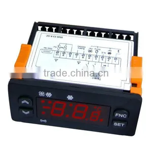 Digital Microcomputer Refrigeration Temperature Controller Compressor Defrost Fan + NTC PTC Probe Type thumbnail-3