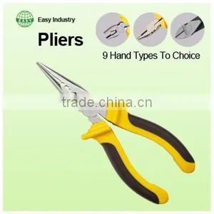 6'' 7'' 8'' Carbon Steel Long Nose Plier thumbnail-1