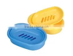 Bright Color Plastic Soap Box / Soap Dish thumbnail-1