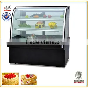 1.5 Meter Luxury Free Standing Double Arc Cake Showcase thumbnail-1