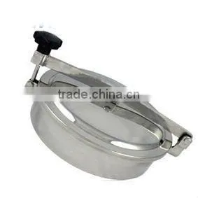 Stainless Steel Tank Manhole Cover YAB thumbnail-1