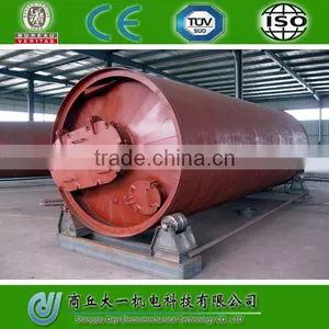 Price Competitive Waste Tyre Refining Machine Pyrolysis Tyre To Industrial Raw Oil thumbnail-1