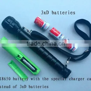 LED Torch Flashlight Zoom Flashlight Tactical Flashlight 3XD Batteries Flashlight thumbnail-2