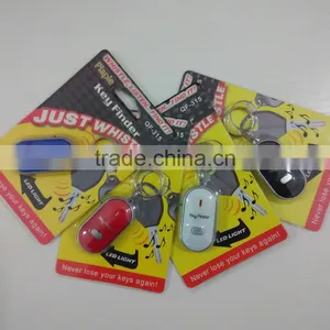 Whistle Key Finder Mini Led Key Finder Sound Sense Key Finder Electronic Key Finder thumbnail-2