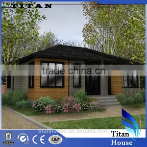 Low Cost Light Steel Prefab Wooden Chalet thumbnail-1