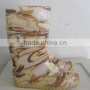 Fanshionable and Comfortable Women Pvc Rain Boots thumbnail-5
