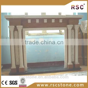 Solid Wood Decorative Electric Fireplace Mantel thumbnail-1