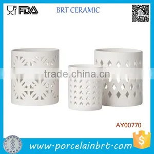 Decorative Candle Holder Spraying Ceramic Votive thumbnail-1