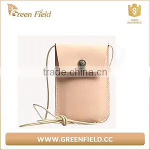 Fashion Style Ladies Leather Mobile Phone Pouch thumbnail-1