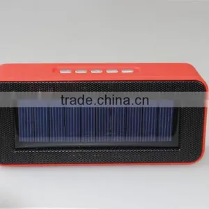 Manufacturers Supply New Arrive Outdoor Solar Panels Charge Speaker Solar Wireless Bluetooth Card Speaker thumbnail-1
