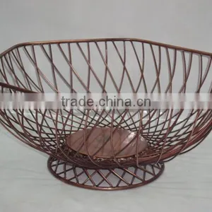 Kitchen Vegetable Storage Basket,Wired Storage Basket,Designer Storage Basket thumbnail-1