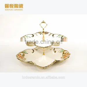 High Quality Silver Electroplating Ceramic Departed Plates/dishes thumbnail-2