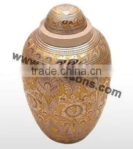 Brass Urns | 2015 High Quality Urns | Garden Urns | Cremation Urn thumbnail-2