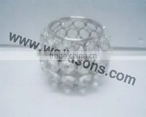 Crystal Candle Holder for Taper and Votive Candles thumbnail-4