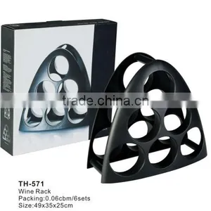 China High Quality Hot Sale Wholesale Wine Bottle Display 6 Bottles Wine Rack thumbnail-1