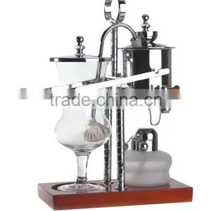 Silver Royal Balancing Belgium Syphon Coffee Maker thumbnail-1