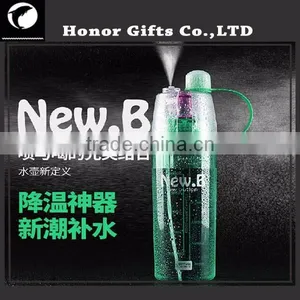 Private Logo Camping Plastic Mist Spray Water Bottle With Spray thumbnail-1