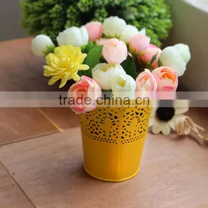 Eco-friendly Toy Bucket/Metal Small Garden Pot/ Zinc Flower Planter thumbnail-3