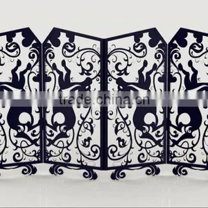 Simple Stylish Bedroom Hollow Folding Personality Metal Screen thumbnail-5