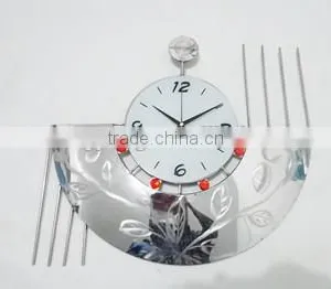 Metal Wall Digital Clock Home Decoration thumbnail-1