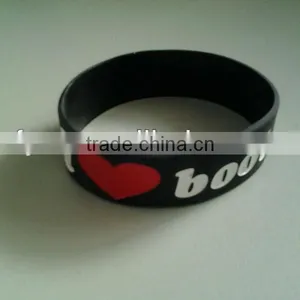 i Love Boobies Silicone Bracelets thumbnail-1