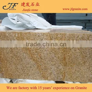 Padang Yellow Granite G682 Granite Countertop, Vanity, Granite Slab, Tiles thumbnail-6