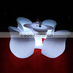 Interior Decorator Flower Lounge Chair With Led Light and IR Remote Control thumbnail-5