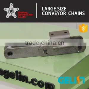 DS Large Size Inclined Cement Industrial Bucket Elevator Conveyor Chain thumbnail-2
