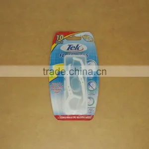 Individual Wrapped Dental Floss Pick in China thumbnail-3